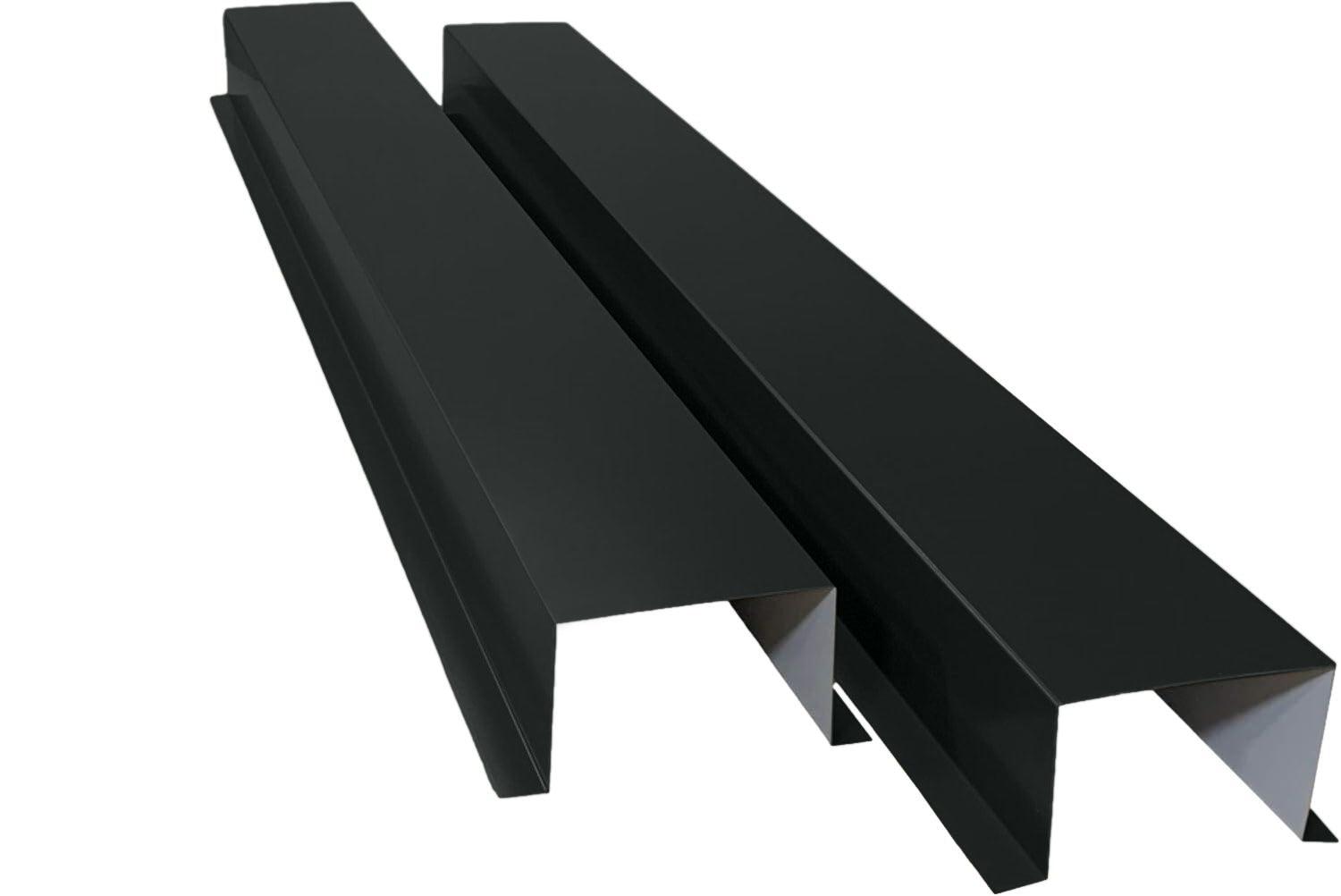 Commercial Series - 24 Gauge Painted Metal HVAC Line Set Covers - Heavy Duty, Multiple Sizes & Colors - 