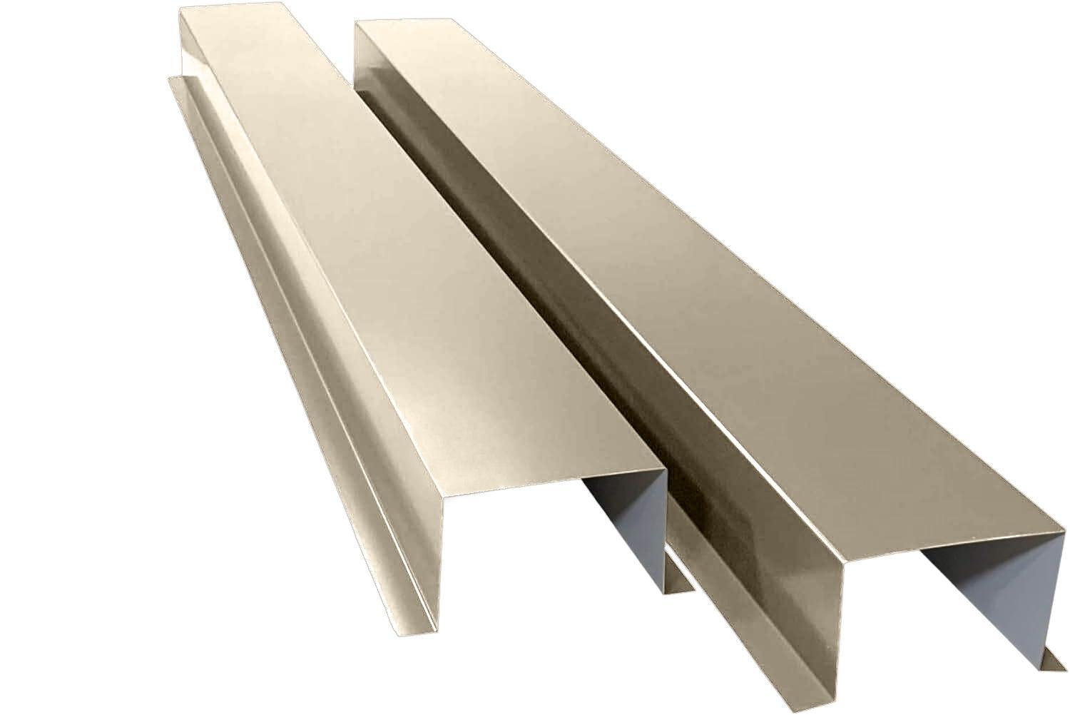 Commercial Series - 24 Gauge Painted Metal HVAC Line Set Covers - Heavy Duty, Multiple Sizes & Colors - 