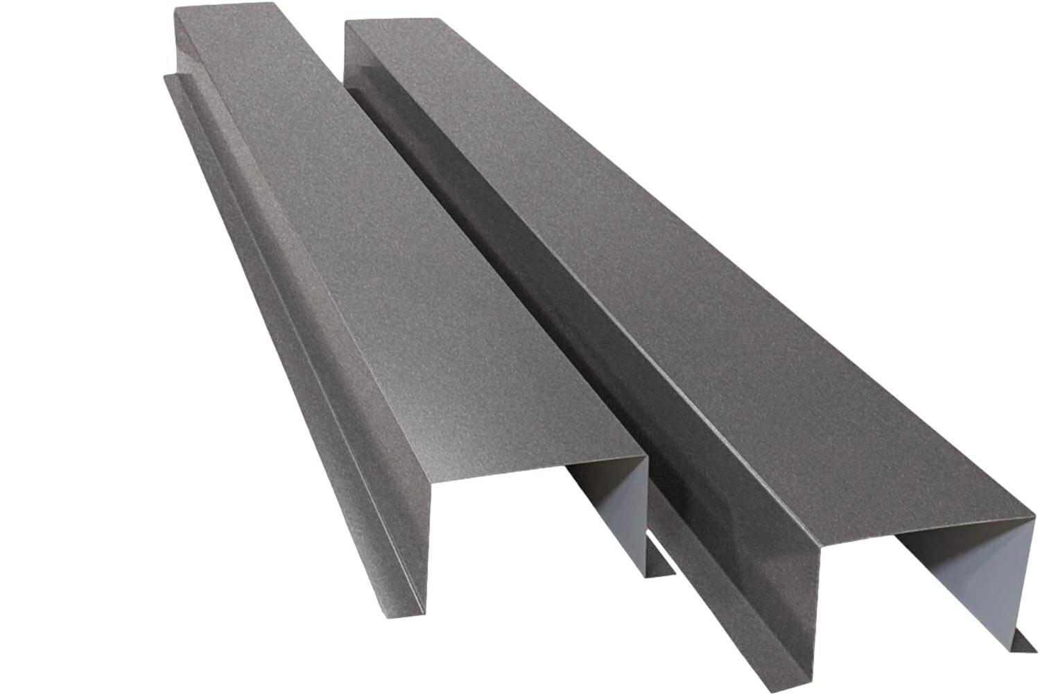Commercial Series - 24 Gauge Painted Metal HVAC Line Set Covers - Heavy Duty, Multiple Sizes & Colors - 