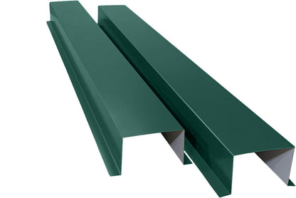 Commercial Series - 24 Gauge Painted Metal HVAC Line Set Covers - Heavy Duty, Multiple Sizes & Colors - 