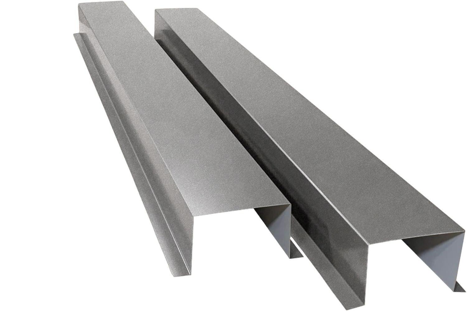 Commercial Series - 24 Gauge Painted Metal HVAC Line Set Covers - Heavy Duty, Multiple Sizes & Colors - 
