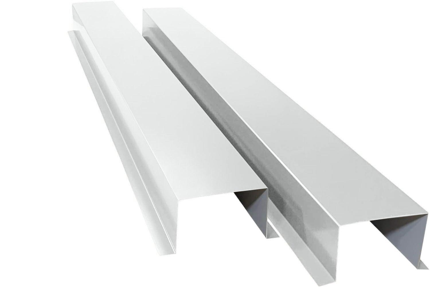 Commercial Series - 24 Gauge Painted Metal HVAC Line Set Covers - Heavy Duty, Multiple Sizes & Colors - 