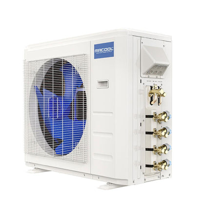DIY Multi-Zone 4-Zone 36K BTU Condenser, 4th Gen Series, DIY-MULTI4-36HP230C - 