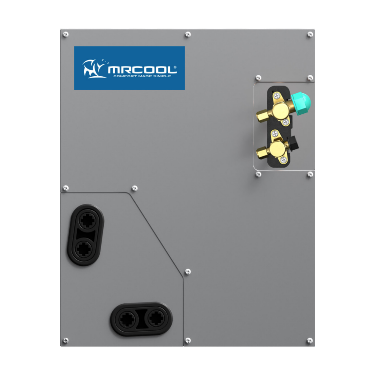 MRCOOL 2 Ton Central Universal Air Conditioner and 96% AFUE, 80K BTU 17.5" Gas Furnace Split System - Upflow or Horizontal