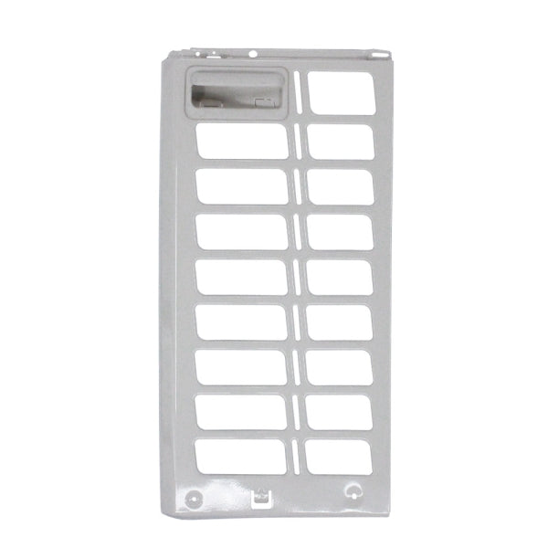 MRCOOL Left Louvered Panel 12222000008484 showing white side panel with rows of rectangular openings