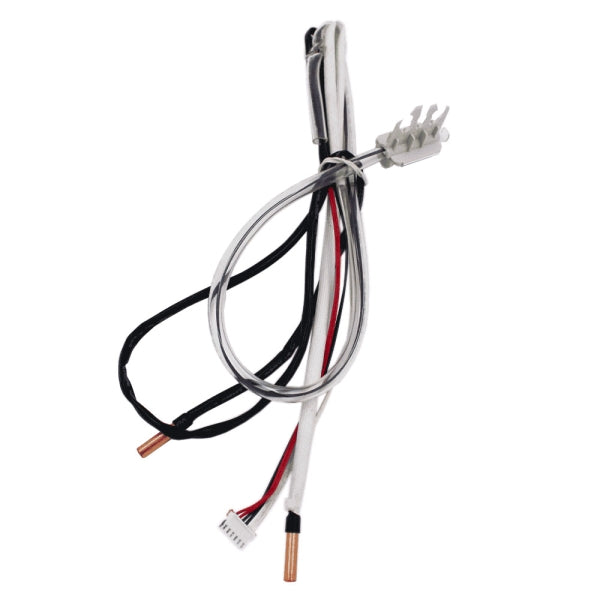 MRCOOL Combination sensor 11201011000168 showing sensor harness with copper probes, sleeved leads and wiring connectors