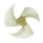 MRCOOL Fan Blade 10335008 showing cream-colored three-blade fan with central mounting hub