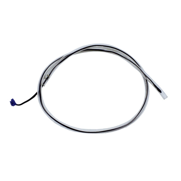 MRCOOL Temperature Sensor 11201007003563 showing looped sensor cable in clear sleeve with blue connector