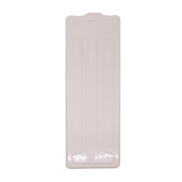 MRCOOL Top Cover Assembly 12222000013465 showing off-white rectangular top panel with stamped reinforcing channels
