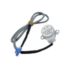 MRCOOL Stepper Motor 11002010001486 showing small round motor with gray cable and blue connector