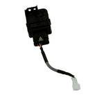 MRCOOL Gas Sensor 11201003000364 showing black rectangular sensor housing with mounting holes and a wiring connector
