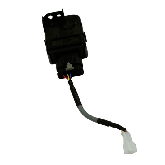 MRCOOL Gas Sensor 11201003000364 showing black rectangular sensor housing with mounting holes and a wiring connector