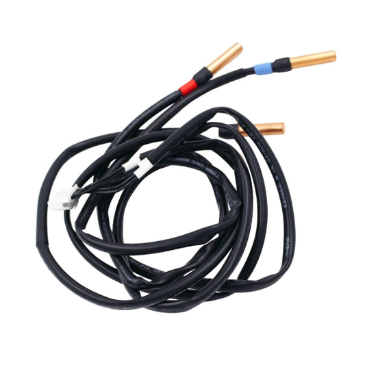 MRCOOL Temperature Sensor 11201007007223 showing multiple copper-tipped probes on coiled black leads