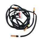 MRCOOL Temperature Sensor 11201007007263 showing multiple copper-tipped probes on coiled black leads and wiring connector