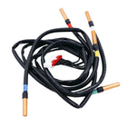 MRCOOL Temperature Sensor 11201007007243 showing multiple copper-tipped probes on coiled black leads and wiring connector