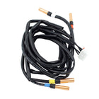 MRCOOL Temperature Sensor 11201007008103 showing multiple copper-tipped probes on coiled black leads and wiring connector