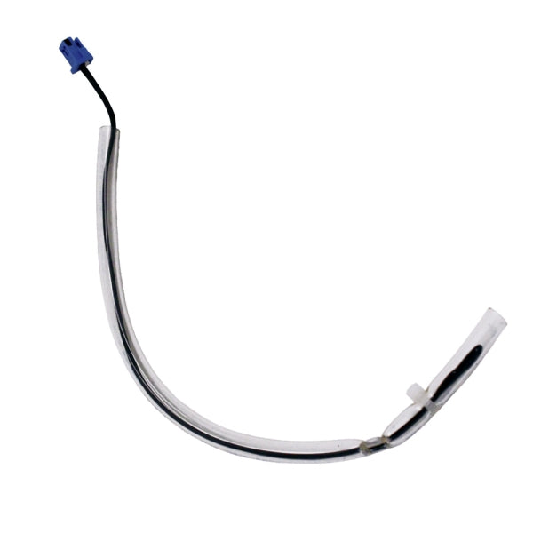 MRCOOL Temperature Sensor 11201007007443 showing curved sensor lead in clear sleeve with blue connector