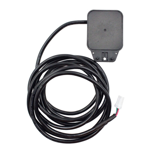 MRCOOL Gas Sensor 11201003000664 showing black rectangular sensor housing with coiled cable and connector