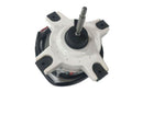 Heavy-duty condenser fan motor replacement part, built for durability and performance to ensure effective heat dissipation in air conditioning units.