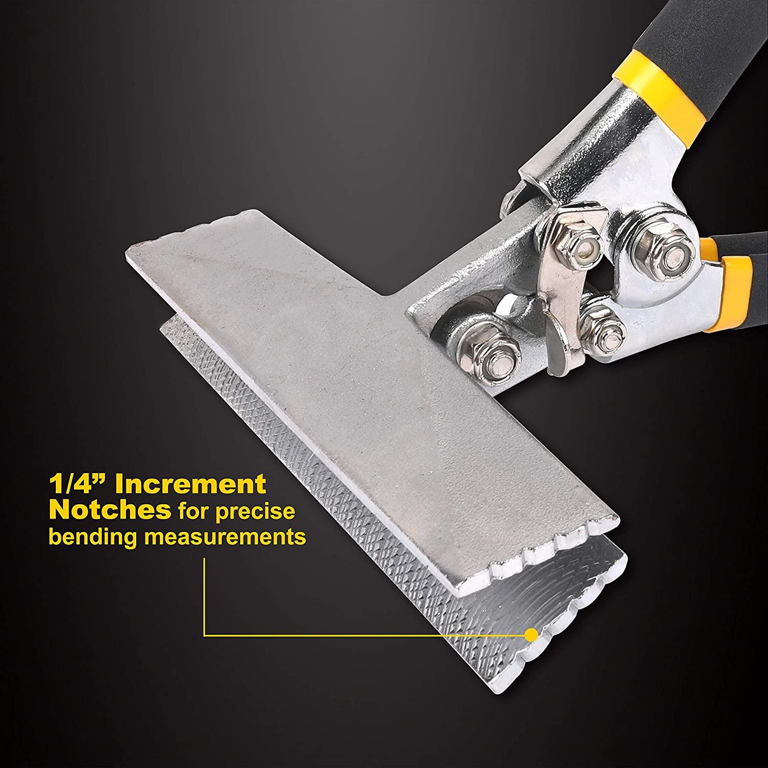 High Quality Sheet Metal Hand Seamers - Multiple Sizes Available - 
