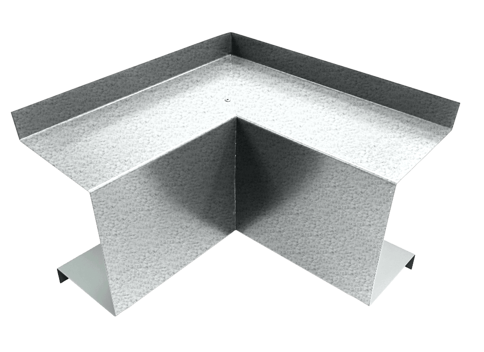 Industrial Series - 22 Gauge Line Set Cover Inside Corner Elbows - Premium Quality - 