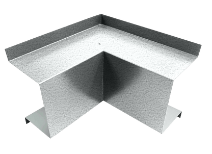 Industrial Series - 22 Gauge Line Set Cover Inside Corner Elbows - Premium Quality - 