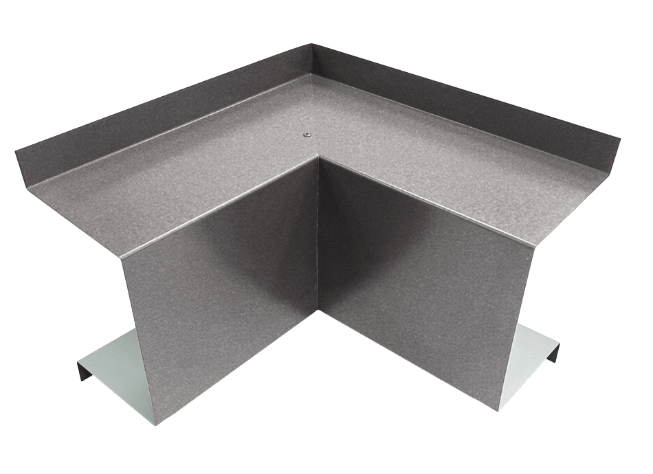 Industrial Series - 22 Gauge Line Set Cover Inside Corner Elbows - Premium Quality - 
