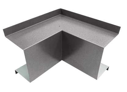 Industrial Series - 22 Gauge Line Set Cover Inside Corner Elbows - Premium Quality - 