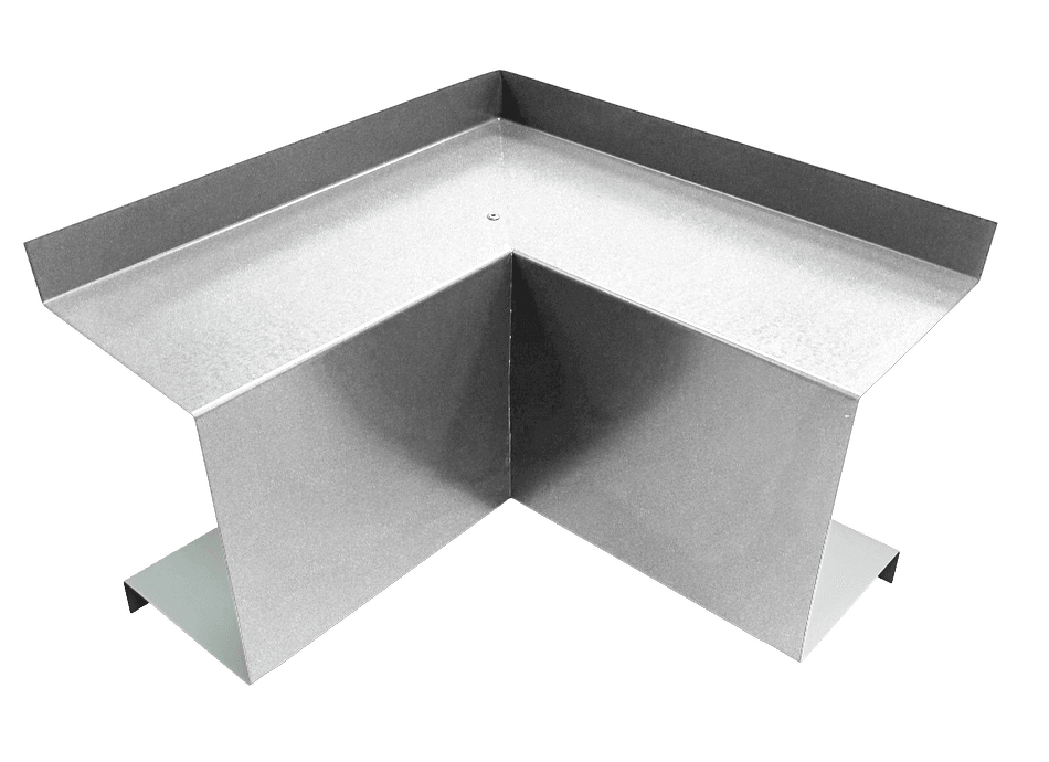 Industrial Series - 22 Gauge Line Set Cover Inside Corner Elbows - Premium Quality - 