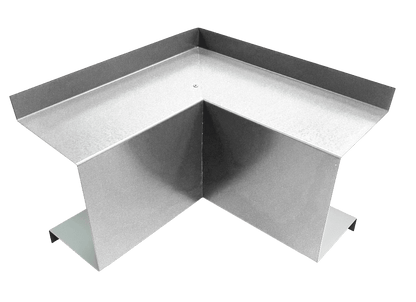 Industrial Series - 22 Gauge Line Set Cover Inside Corner Elbows - Premium Quality - 