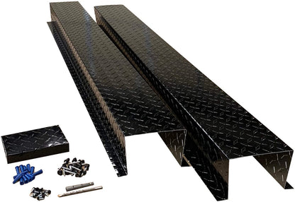 Residential Series - Aluminum Diamond Plate Metal HVAC Line Set Covers