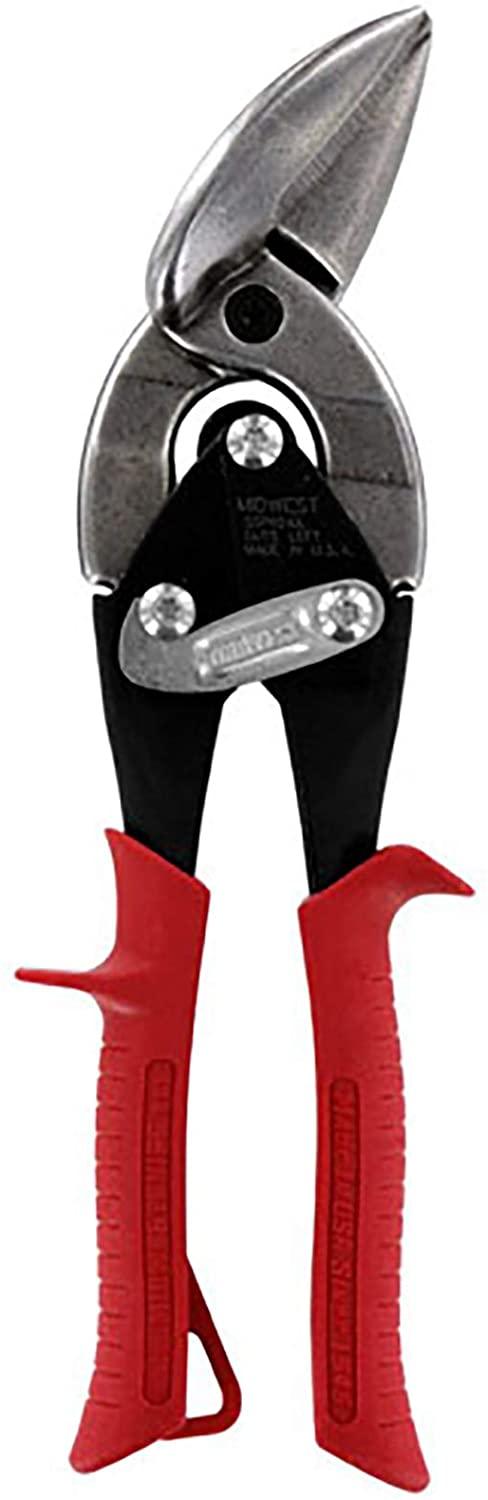 MIDWEST Aviation Tin Snips - Offset Tin Cutting Shears - High Quality, Combo Pack - 