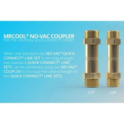 MRCOOL 3/8 X 3/4 Couplers for Universal, HyperHeat & VersaPro Series Quick Connect Couplers - 