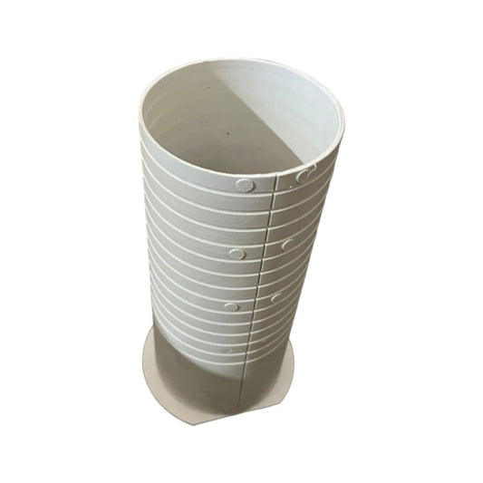 MRCOOL 3.5" Wall Sleeve and Cap Kit MCSLEEVE - Clean HVAC Line Set Installation - 