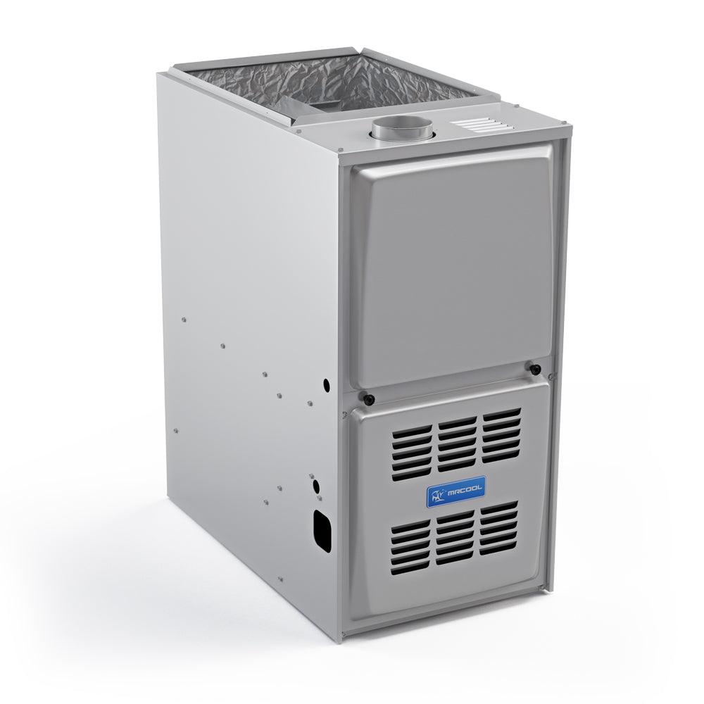 MRCOOL 80% AFUE 4 Ton 90,000 BTU 1,600 CFM Upflow/Horizontal 5-Speed Gas Furnace, MGM80SE090B4A - 