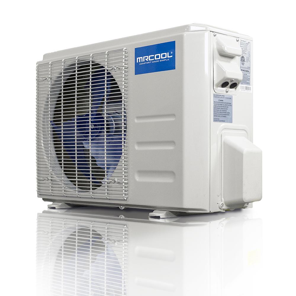 MRCOOL Advantage 4G 12K BTU, 20 SEER, 115V, Ductless Mini Split Air Conditioner and Heat Pump with 16 Ft. Line Set (A-12-HP-115C) - 