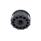 Crossflow fan bearing assembly showing installation orientation on non-motor side of blower fan