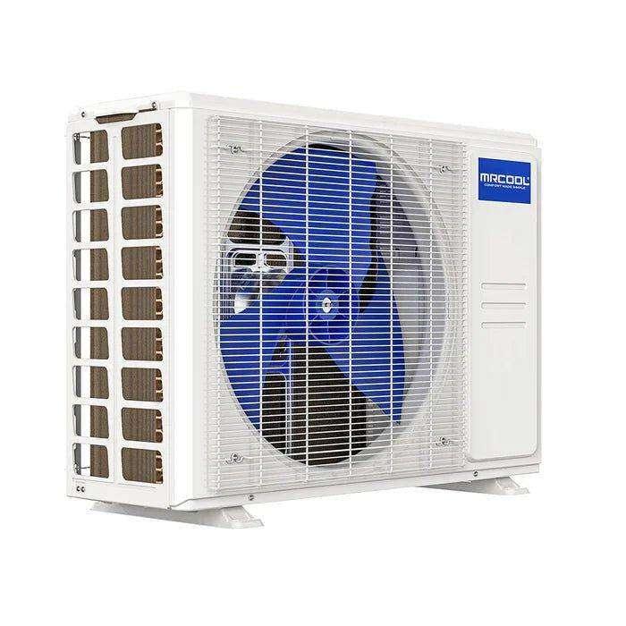 MRCOOL DIY 4th Gen 18K BTU, 1.5 Ton, 22 SEER, Ductless Mini-Split Heat Pump Complete System with Ceiling Cassette Air Handler & 25 Ft. Line Set - 