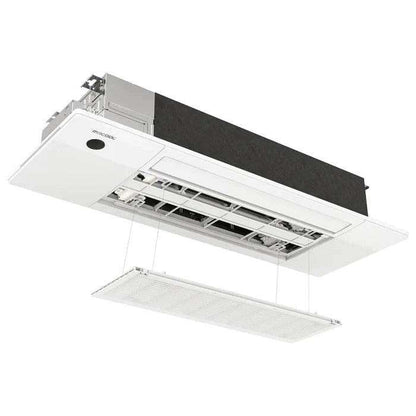 MRCOOL DIY 4th Gen 18K BTU, 1.5 Ton, 22 SEER, Ductless Mini-Split Heat Pump Complete System with Ceiling Cassette Air Handler & 25 Ft. Line Set - 