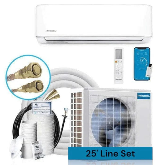 MRCOOL DIY 4th Gen 18K BTU Mini-Split Heat Pump System – Rare R-410A Model, 22 SEER, DIY Installation
