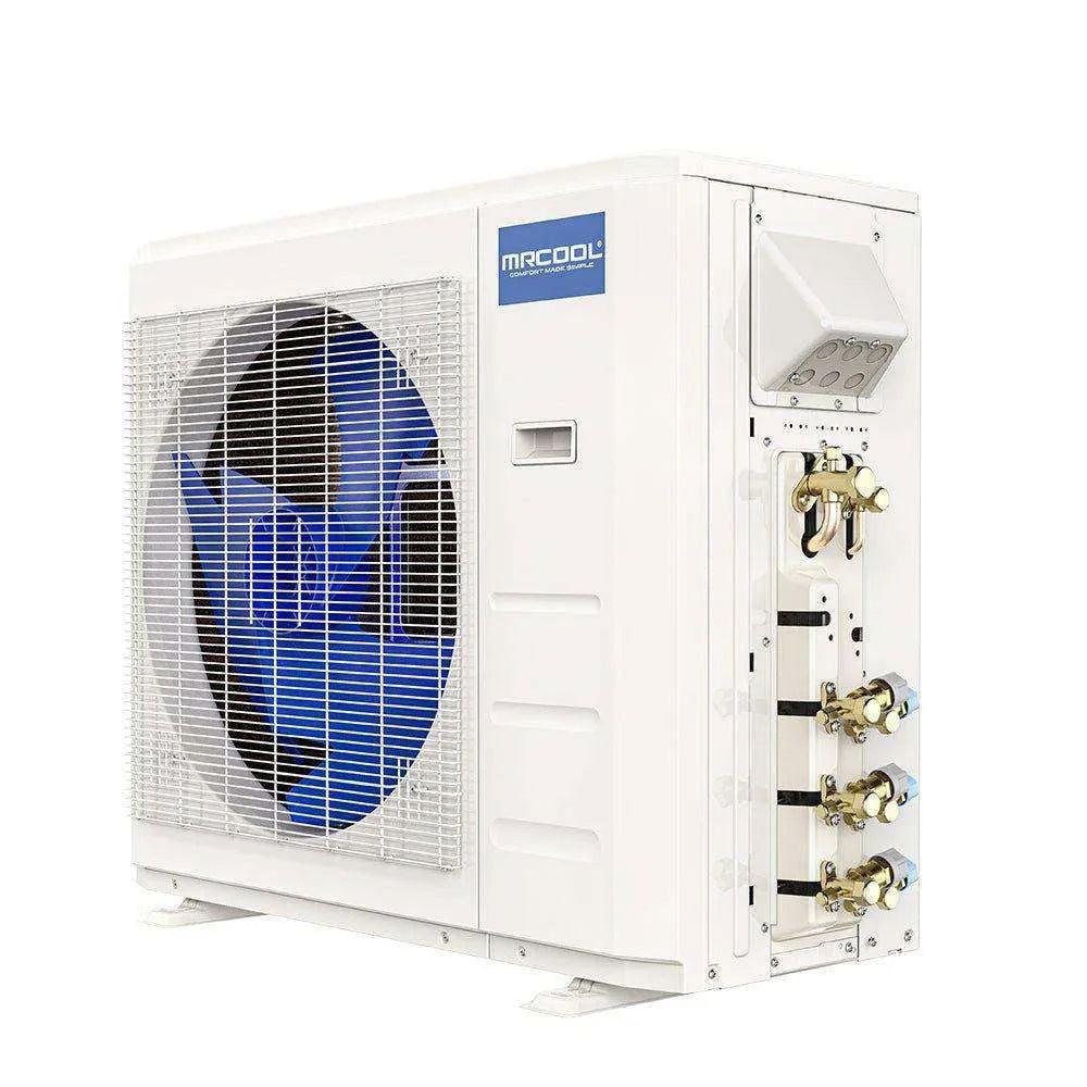 MRCOOL DIY 4th Gen 3-Zone 27,000 BTU 22 SEER (9K + 12K + 12K) Ductless Mini Split AC and Heat Pump with Ceiling Cassettes - 230V - 