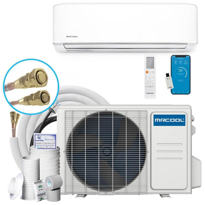 Discover the MRCOOL Easy Pro 9k BTU Ductless Mini-Split Heat Pump System. Energy-efficient, DIY installation, SmartHVAC Wi-Fi control, and more. Shop with confidence from MRCOOL DIY Direct, the USA’s most trusted MRCOOL dealer. Perfect for heating and cooling spaces up to 350 sq. ft. Order now!