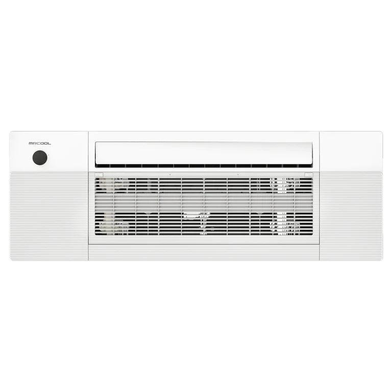 MRCOOL DIY Mini Split - 18,000 BTU 2 Zone Ceiling Cassette Ductless Air Conditioner and Heat Pump with Install Kit - 