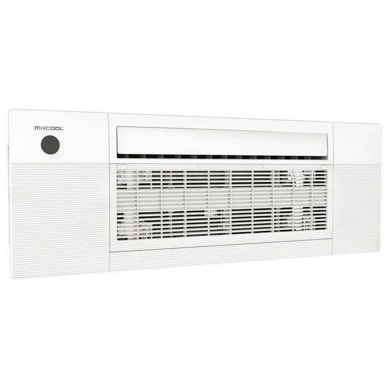 MRCOOL DIY Mini Split - 18,000 BTU 2 Zone Ceiling Cassette Ductless Air Conditioner and Heat Pump with Install Kit - 
