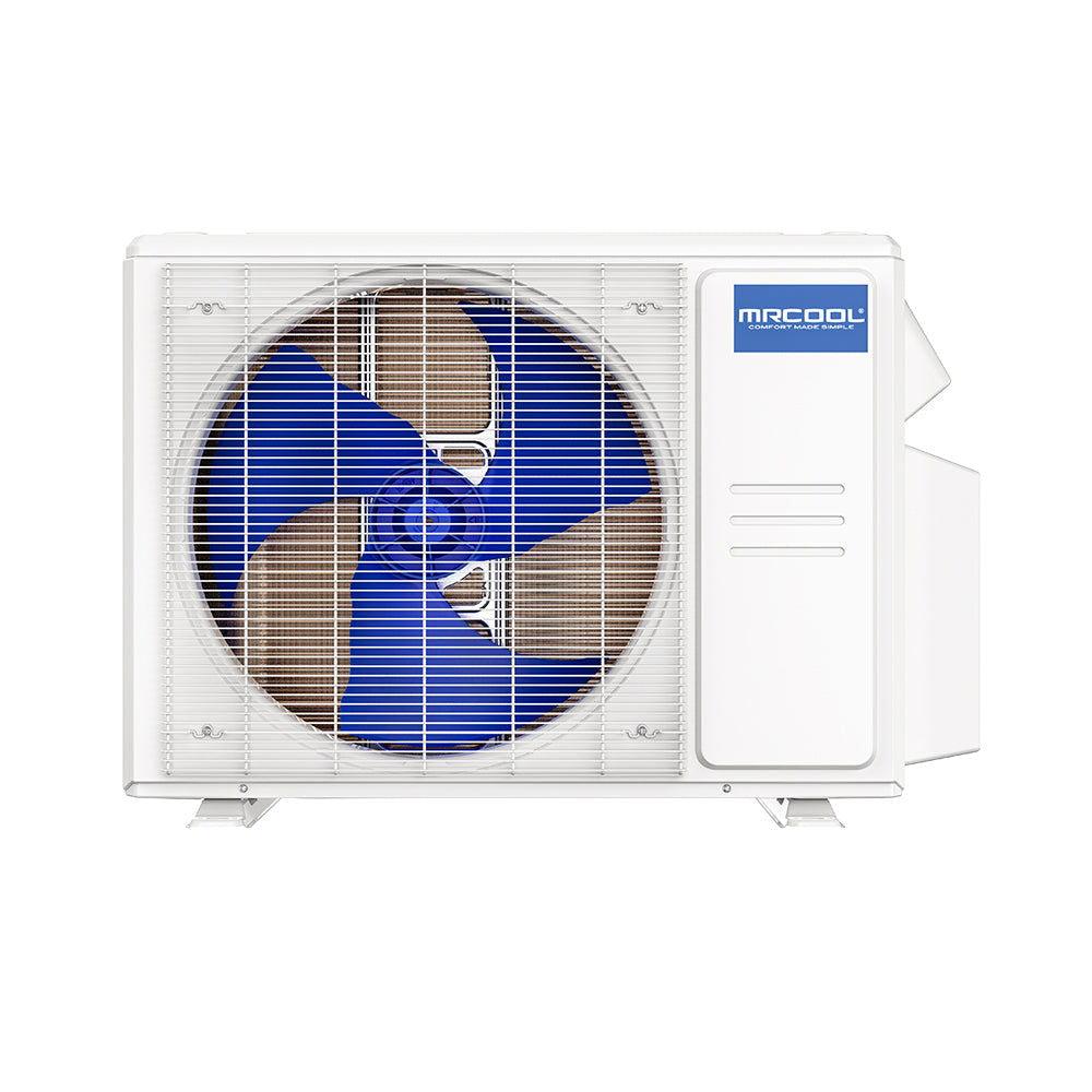 MRCOOL DIY Mini Split - 18,000 BTU 2 Zone Ductless Air Conditioner and Heat Pump with 16 ft. Install Kit, DIYM218HPW00C00 - 