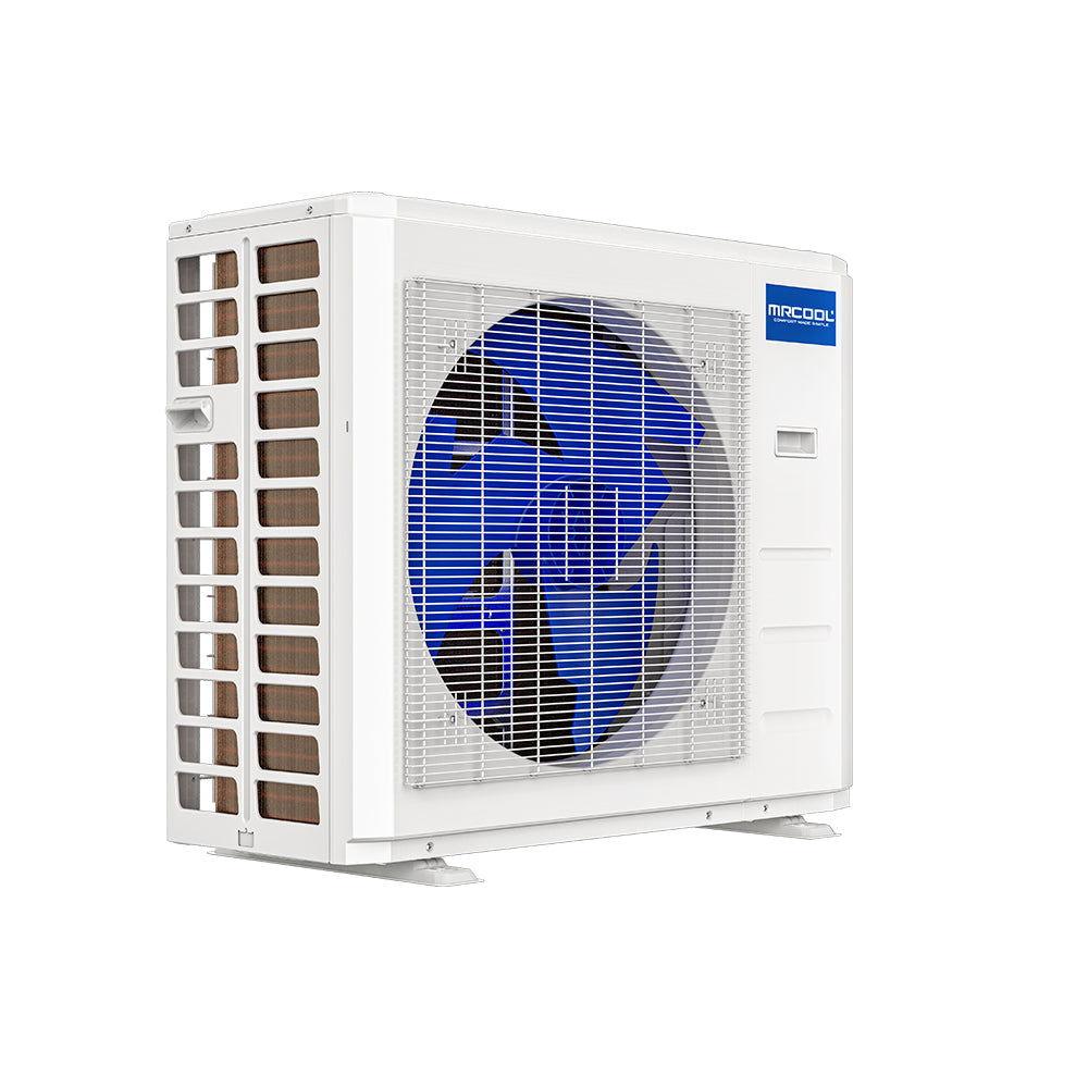 MRCOOL DIY Mini Split - 18,000 BTU 2 Zone Ductless Air Conditioner and Heat Pump with 16 ft. Install Kit, DIYM218HPW00C00 - 