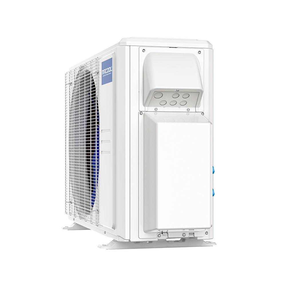 MRCOOL DIY Mini Split - 18,000 BTU 2 Zone Ductless Air Conditioner and Heat Pump with 16 ft. Install Kit, DIYM218HPW00C00 - 