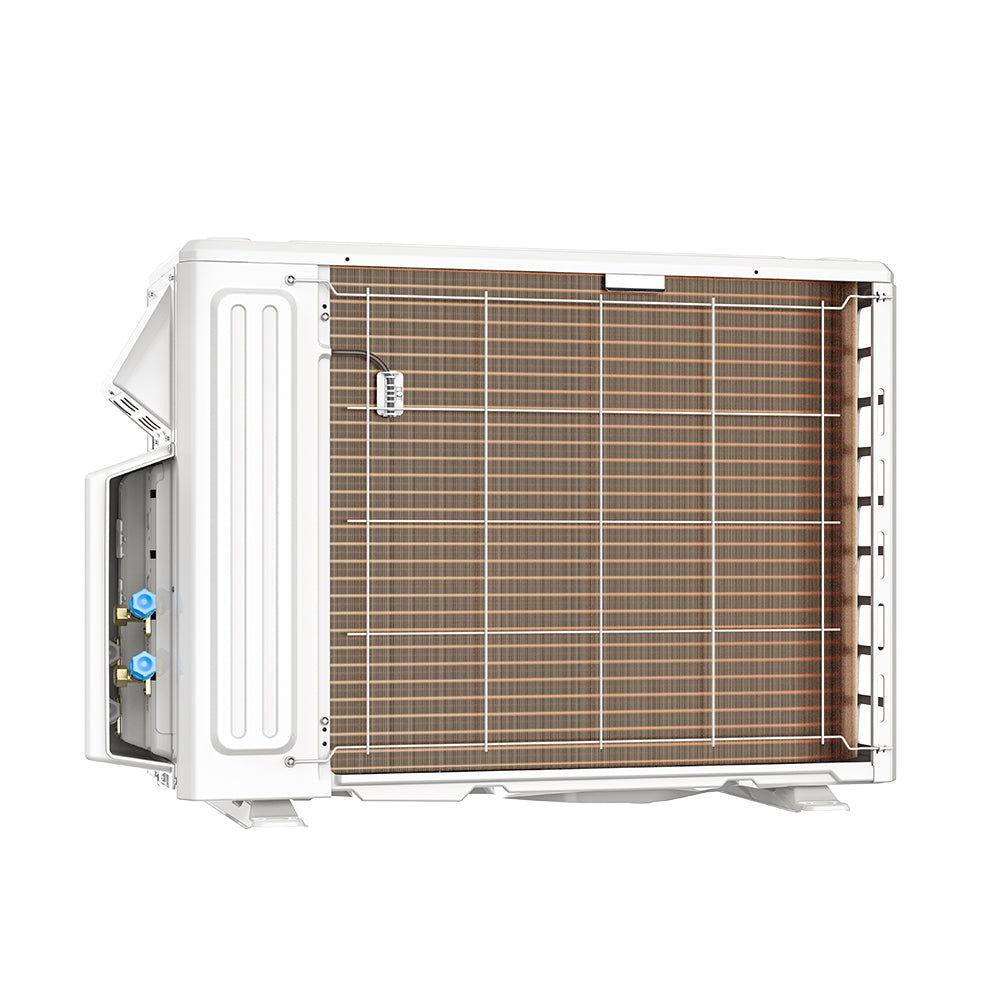 MRCOOL DIY Mini Split - 18,000 BTU 2 Zone Ductless Air Conditioner and Heat Pump with 16 ft. Install Kit, DIYM218HPW00C00 - 