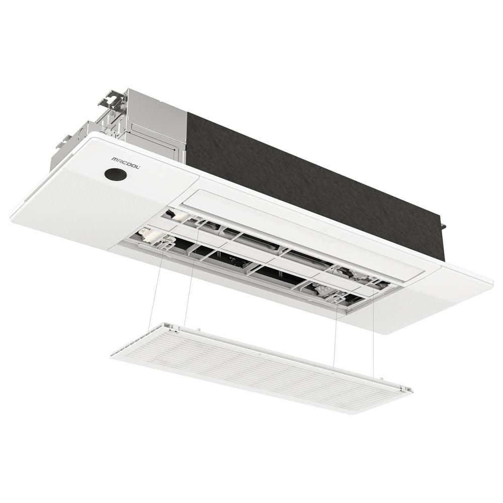MRCOOL DIY Mini Split - 45,000 BTU 5 Zone Ceiling Cassette Ductless Air Conditioner and Heat Pump, DIY-BC-548HP0909090909 - 