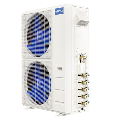MRCOOL DIY Mini Split - 51,000 BTU 5 Zone Ductless Air Conditioner and Heat Pump with 50 ft. Install Kit, DIY548HP090909121250 - 